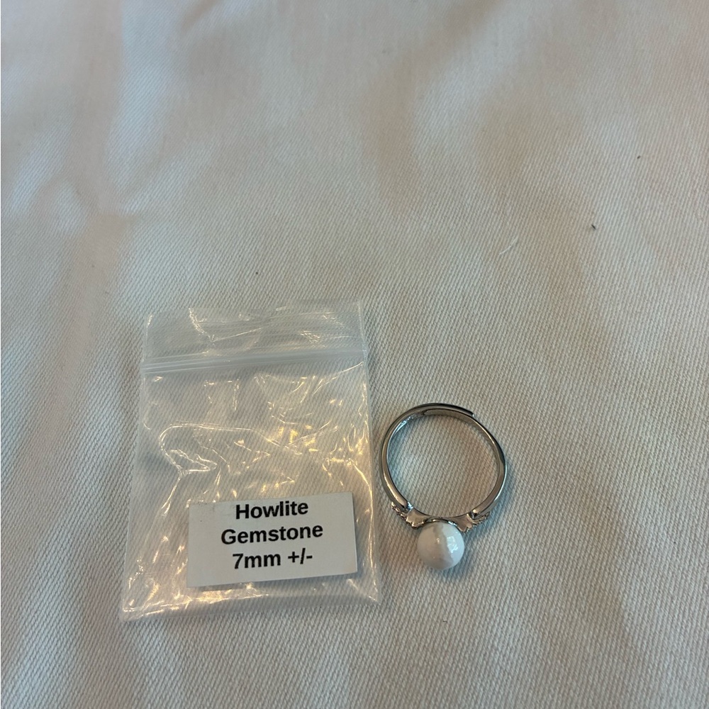 Minimalist Silver Geometric Ring